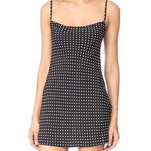 Flynn Skye polka dot mini dress reformation